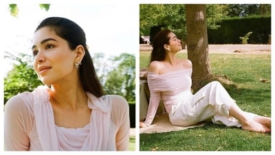 Sara Tendulkar basked in the sun on the picnic, radiating soft, romantic energy. (Instagram/@saratendulkar) Sara Tendulkar basked in the sun on the picnic, radiating soft, romantic energy. (Instagram/@saratendulkar)