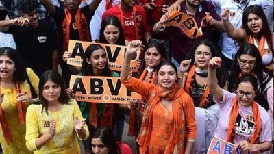 It also highlights plans to create a better grievance redressal system and improve safety measures for the students. (HT File) It also highlights plans to create a better grievance redressal system and improve safety measures for the students. (HT File)
