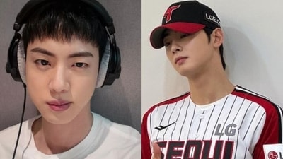 BTS' Jin and ASTRO's Cha Eun Woo again wrestled for the top spot on boy group brand reputation rankings in September. (Instagram) BTS' Jin and ASTRO's Cha Eun Woo again wrestled for the top spot on boy group brand reputation rankings in September. (Instagram)