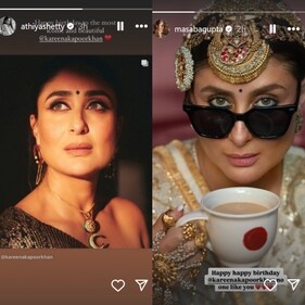 Masaba and Athiya also wished Kareena. Masaba and Athiya also wished Kareena.