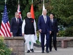 Prime Minister Narendra Modi, US President Joe Biden, Japan's Prime Minister Fumio Kishida, and Australia's Prime Minister Anthony Albanese in US. 