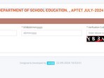 AP TET Hall Ticket 2024 Live: Andhra Pradesh TET admit cards released (aptet.apcfss.in, screenshot)