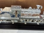 Prime minister Narendra Modi presented US President Joe Biden with a silver antique train model 