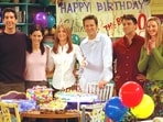 The cast of Friends from The One Where They All Turned 30
