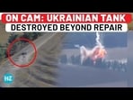 ON CAM: UKRAINIAN TANK DESTROYED BEYOND REPAIR ON CAM: UKRAINIAN TANK DESTROYED BEYOND REPAIR