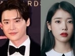 Lee Jong Suk and IU. Lee Jong Suk and IU.