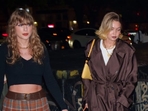 Taylor Swift and Gigi Swift in New York City.