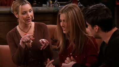 Everybody learns about Chandler and Monica: In season five, episode 14, the famous line "they don't know that we know that they know" was introduced. Finally, Joey, Phoebe, Rachel and Ross find out about Chandler and Monica's relationship. 