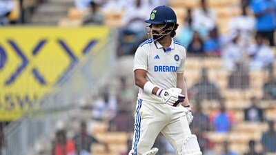 India's KL Rahul walks back to the pavilion after his dismissal during the first day of the first Test cricket match between India and Bangladesh (AFP) India's KL Rahul walks back to the pavilion after his dismissal during the first day of the first Test cricket match between India and Bangladesh (AFP)