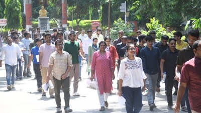 The UPSC CSE Mains 2024 began from September 20, 2024. (Photo Credits: Santosh Kumar) The UPSC CSE Mains 2024 began from September 20, 2024. (Photo Credits: Santosh Kumar)