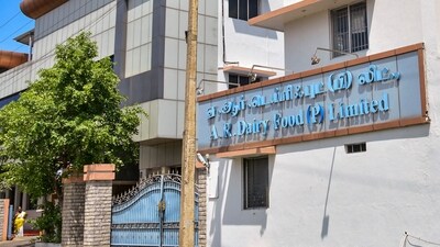 The office of AR Dairy Food Private Limited, that supplied ghee to Tirupati Lord Balaji temple (PTI Photo) The office of AR Dairy Food Private Limited, that supplied ghee to Tirupati Lord Balaji temple (PTI Photo)