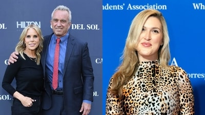 This is a combination of RFK Jr. and his wife Cheryl Hines (Credit: Getty Images) and NY Magazine reporter Olivia Nuzzi (Credit: AP). This is a combination of RFK Jr. and his wife Cheryl Hines (Credit: Getty Images) and NY Magazine reporter Olivia Nuzzi (Credit: AP).