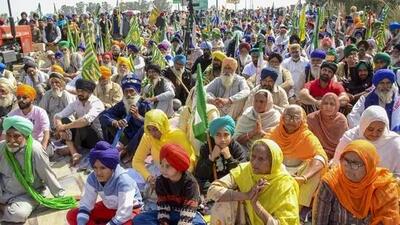 The protesting farmers have been camping at the Shambhu and Khanauri border points between Punjab and Haryana since February 13 when their “Delhi chalo” march was stopped by the security forces. (HT File) The protesting farmers have been camping at the Shambhu and Khanauri border points between Punjab and Haryana since February 13 when their “Delhi chalo” march was stopped by the security forces. (HT File)