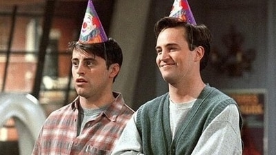 Matt LeBlanc and Matthew Perry played Joey and Chandler on FRIENDS for 10 years. (CBS) Matt LeBlanc and Matthew Perry played Joey and Chandler on FRIENDS for 10 years. (CBS)