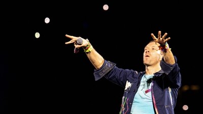 Singer Chris Martin and his British rock band Coldplay will be back in Indian in January. (AFP) Singer Chris Martin and his British rock band Coldplay will be back in Indian in January. (AFP)