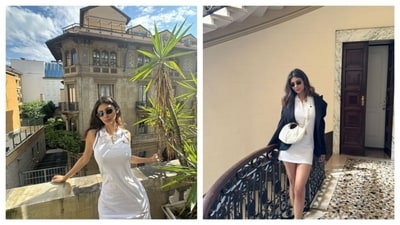 Mouni Roy's Milan trip is full of pristine aesthetics and joy. (Instagram) Mouni Roy's Milan trip is full of pristine aesthetics and joy. (Instagram)