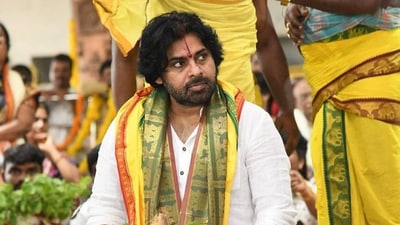 Pawan Kalyan alleged that even the temple administrators did not find out or were “afraid” to talk about it due to fear of “demonic rulers of that time”. Pawan Kalyan alleged that even the temple administrators did not find out or were “afraid” to talk about it due to fear of “demonic rulers of that time”.