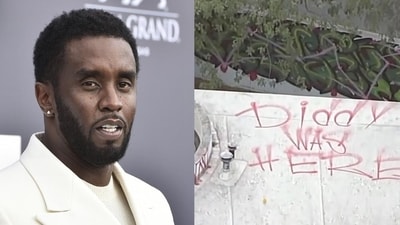 The Hollywood Hills mansion where Sean 'Diddy' Combs filmed his 2007 music video is now abandoned and infested with squatters. Owned by John S. Middleton, it has become a safety hazard for neighbours. (Pic- 6 ABC) The Hollywood Hills mansion where Sean 'Diddy' Combs filmed his 2007 music video is now abandoned and infested with squatters. Owned by John S. Middleton, it has become a safety hazard for neighbours. (Pic- 6 ABC)