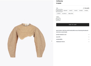 Details about the top. Details about the top.