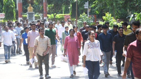 The UPSC CSE Mains 2024 began from September 20, 2024.&nbsp;(Photo Credits: Santosh Kumar)
