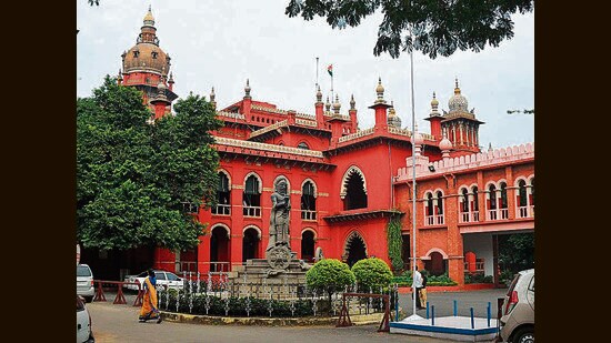 The Madras high court took suo motu cognizance of the case on September 10. (HT Photo)
