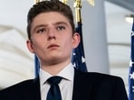 Barron Trump, who is said to be escorted by a secret service detail and driven to school in a convoy of SUVs with blacked-out exteriors, was forced to turn down selfie requests from his fellow students.