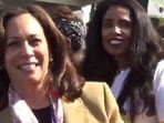 Kamala Harris shouted “Down with deportation!” with demonstrators at a 2018 parade in Los Angeles. Kamala Harris shouted “Down with deportation!” with demonstrators at a 2018 parade in Los Angeles.