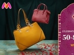 Handbags at great deals and discounts at the Myntra Big Fashion Festival Sale 2024.
