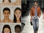 Nakul Bhardwaj walked for Versace at Milan Fashion Week. 
