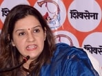 Shiv Sena MP Priyanka Chaturvedi (Photo by Santosh Kumar/ Hindustan Times)