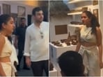 Radhika Merchant at an art exhibition. Radhika Merchant at an art exhibition.