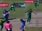 Rahmat Shah was the first of three players to be run out in the third ODI. Rahmat Shah was the first of three players to be run out in the third ODI.