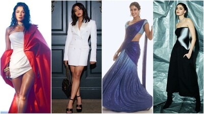 Get ready for a fresh dose of fashion inspiration with today's roundup of the best-dressed stars! From glittering sarees and power suits to new-age styles, there's something for every fashion lover. Featuring Janhvi Kapoor, Shehnaaz Gill, Ananya Pandey, Karisma Kapoor, and more, here are all the celebs turning heads with their stylish looks. Scroll down to take notes. (Instagram) Get ready for a fresh dose of fashion inspiration with today's roundup of the best-dressed stars! From glittering sarees and power suits to new-age styles, there's something for every fashion lover. Featuring Janhvi Kapoor, Shehnaaz Gill, Ananya Pandey, Karisma Kapoor, and more, here are all the celebs turning heads with their stylish looks. Scroll down to take notes. (Instagram)