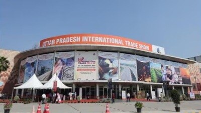 A special pavilion has been created to highlight the achievements of ITIs and the UP Skill Development Mission (HT Photo) A special pavilion has been created to highlight the achievements of ITIs and the UP Skill Development Mission (HT Photo)