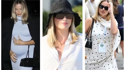 Margot Robbie's maternity looks (Photos: Instagram) Margot Robbie's maternity looks (Photos: Instagram)
