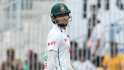 Bangladesh all-rounder Shakib Al Hasan sustained a finger injury during the first Test match against India. (PTI) Bangladesh all-rounder Shakib Al Hasan sustained a finger injury during the first Test match against India. (PTI)