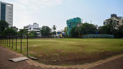 The BMC issued the ₹23-crore tender for the construction of the swimming pool in July this year. The pool will be constructed on 30% of the playground area, with the remaining 70% for public use. (Raju Shinde/ Hindustan Times) The BMC issued the ₹23-crore tender for the construction of the swimming pool in July this year. The pool will be constructed on 30% of the playground area, with the remaining 70% for public use. (Raju Shinde/ Hindustan Times)