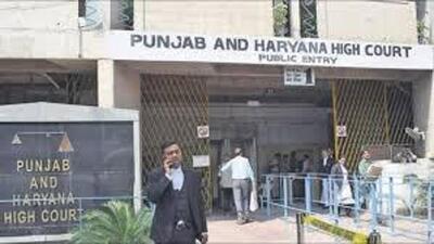 The Punjab and Haryana high court (HT File) The Punjab and Haryana high court (HT File)
