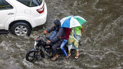 The line of monsoon withdrawal was passing through Anupgarh, Bikaner, Jodhpur, Bhuj, and Dwaraka. (PTI) The line of monsoon withdrawal was passing through Anupgarh, Bikaner, Jodhpur, Bhuj, and Dwaraka. (PTI)