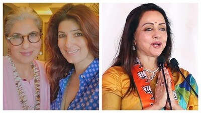 Twinkle Khanna has spoken about actor Hema Malini and her mother Dimple Kapadia in a new column. Twinkle Khanna has spoken about actor Hema Malini and her mother Dimple Kapadia in a new column.