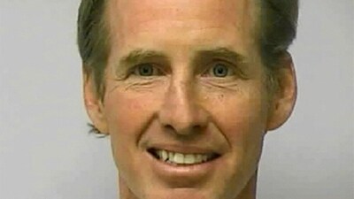 Ryan W. Routh poses in a jail booking photograph in Greensboro, North Carolina, U.S. February 10, 2010.    Guilford County Sheriff?s Office/Handout via REUTERS (via REUTERS)