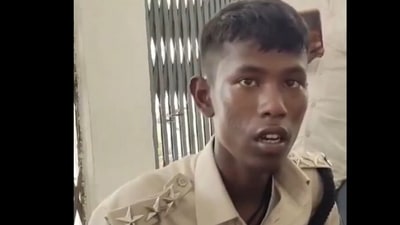 A teen from Bihar paid ₹2 lakh to become "IPS officer". (X/@NCIB) A teen from Bihar paid ₹2 lakh to become "IPS officer". (X/@NCIB)