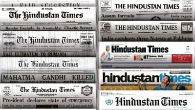 Celebrating a century of journalism, the Hindustan Times has not only survived but thrived in a rapidly changing media landscape. (HT photo)