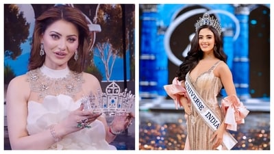 Urvashi Rautela crowned Rhea Singha as Miss Universe India 2024 on Sunday. Urvashi Rautela crowned Rhea Singha as Miss Universe India 2024 on Sunday.