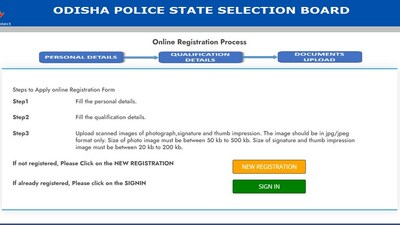 Odisha Police Constable Recruitment 2024: Registration begins at odishapolice.gov.in Odisha Police Constable Recruitment 2024: Registration begins at odishapolice.gov.in