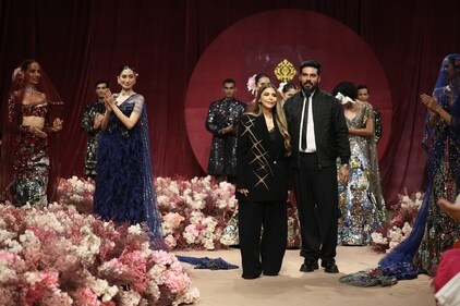 Falguni Shane Peacock's couture showcase