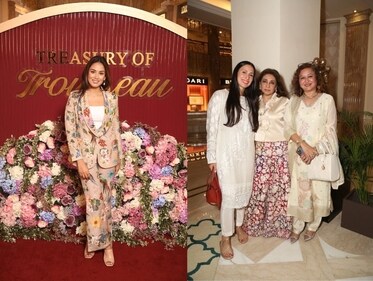 (L-R) Mira Rajput Kapoor; Savitri Singh Berry, Surekha Jain and Pushpa Bector (L-R) Mira Rajput Kapoor; Savitri Singh Berry, Surekha Jain and Pushpa Bector
