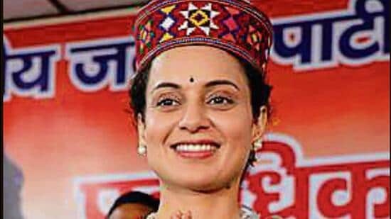 BJP Mandi MP Kangana Ranaut (Filr)