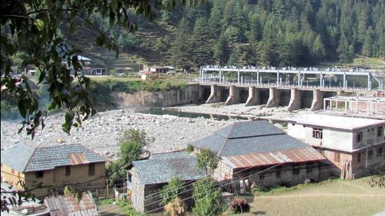 Shanan Hydropower Project in Himachal’s Mandi district (File)