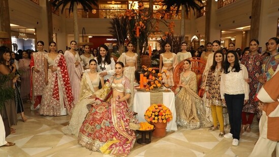 Dabiri Couture's fashion presentation over lunch